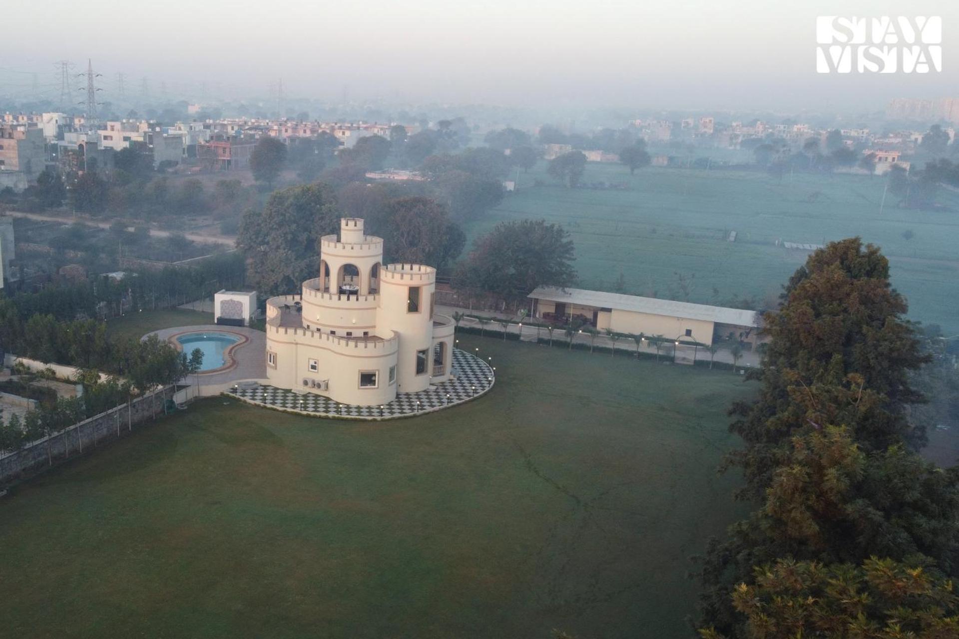 Stayvista'S Mystic Castle With Terrace, Swimming Pool, Lawn With Gazebo Jaipur Extérieur photo